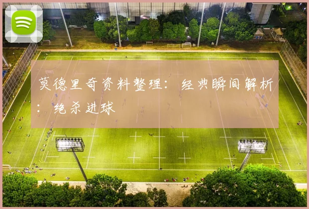 莫德里奇资料整理：经典瞬间解析：绝杀进球